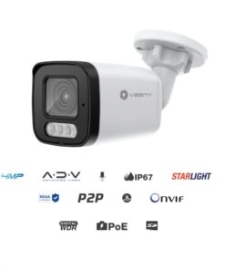 Bullet IP 4MP Smart Dual Light Lite AI da esterno VESTA IPC-B24-L