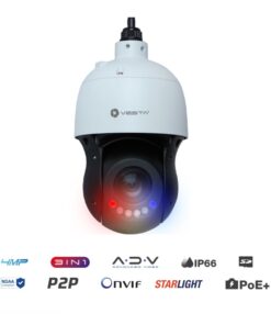 Dome 4MP IP PTZ Smart Dual Light Active Deterrence Lite AI outdoor IP PTZ VESTA SD4Z25-AS-PV
